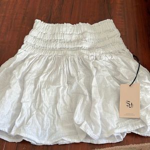 Sincerely Jules smocked skirt